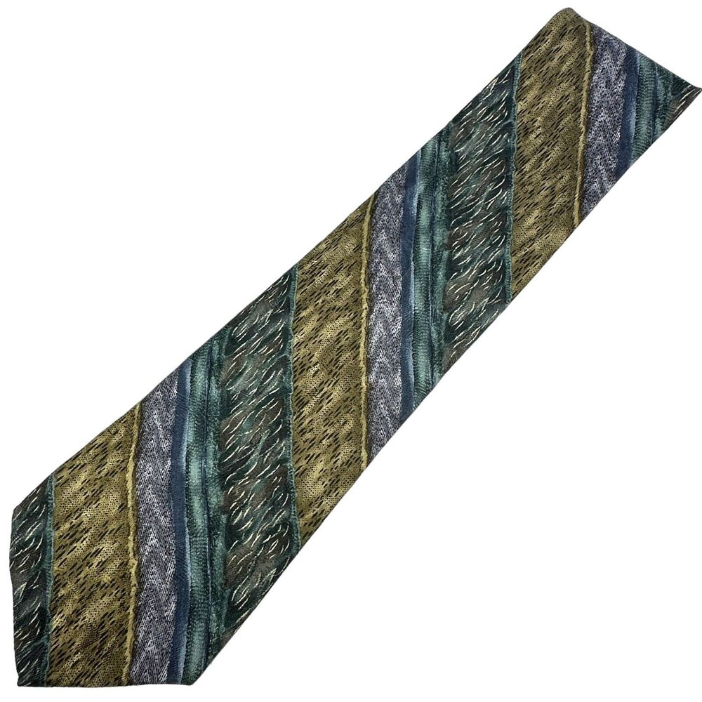 Vintage Jimmy V x Mia Hamm 100% Silk Men's Necktie L 60" W 4"